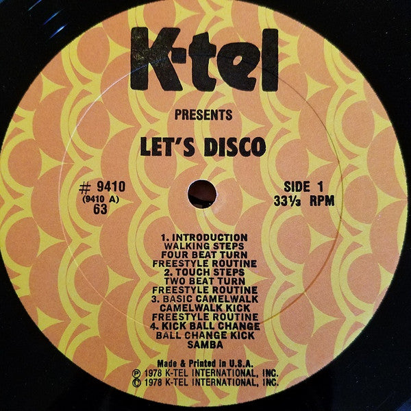Various : Let's Disco (LP, Comp)