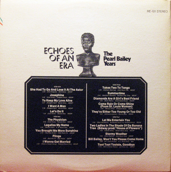 Pearl Bailey : The Pearl Bailey Years (2xLP, Comp)