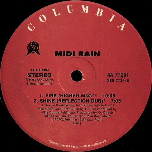 Midi Rain : Fire (12")