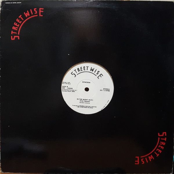 Zenobia Conkerite : In The Night (12", Promo)
