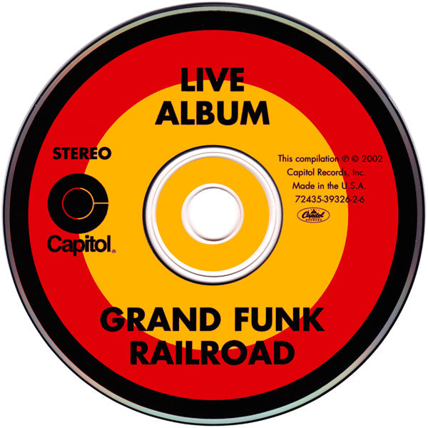 Grand Funk Railroad : Live Album (CD, Album, RE, RM)