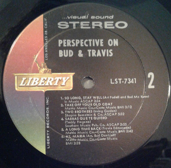 Bud And Travis : Perspective On Bud & Travis (LP, Album)