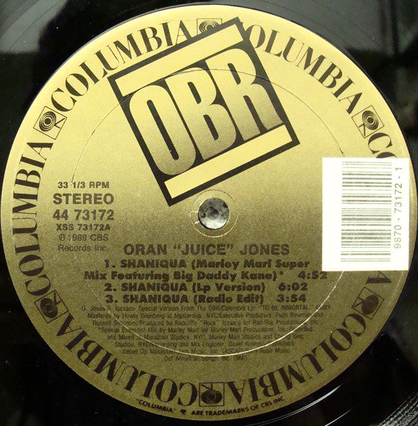 Oran 'Juice' Jones : Shaniqua (12")