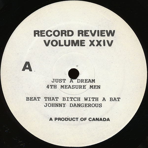 Various : Record Review Volume XXIV (12", M/Print, Unofficial)