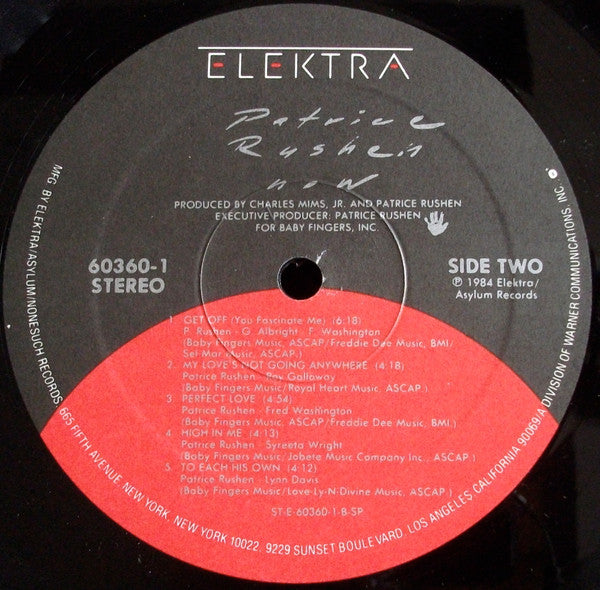 Patrice Rushen : Now (LP, Album)