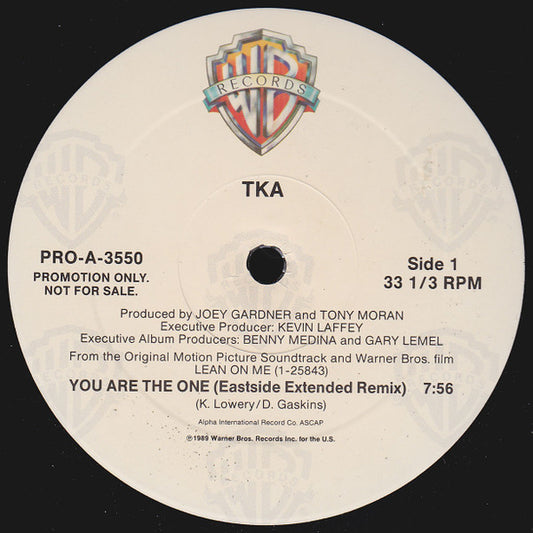 TKA : You Are The One (12", Promo)