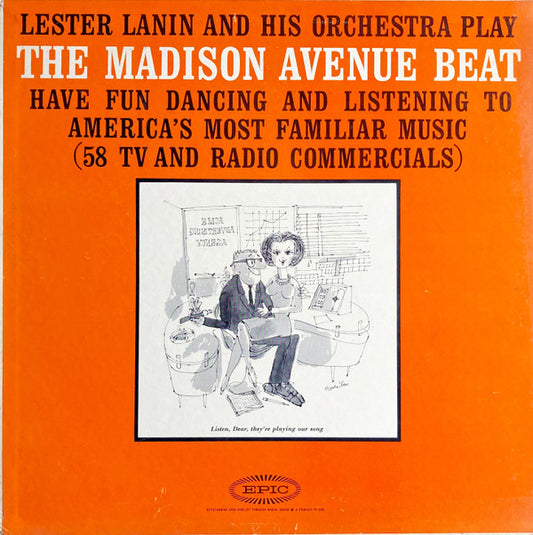 Lester Lanin And His Orchestra : Lester Lanin And His Orchestra Play The Madison Avenue Beat (LP, Album, Mono)