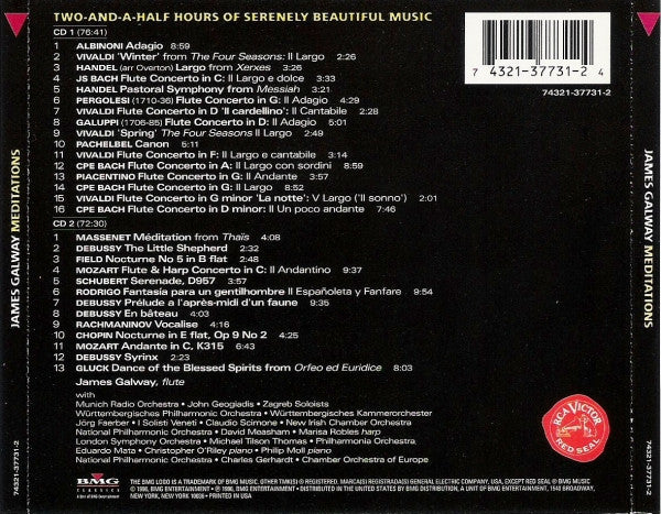 James Galway : Meditations (2xCD, Comp)