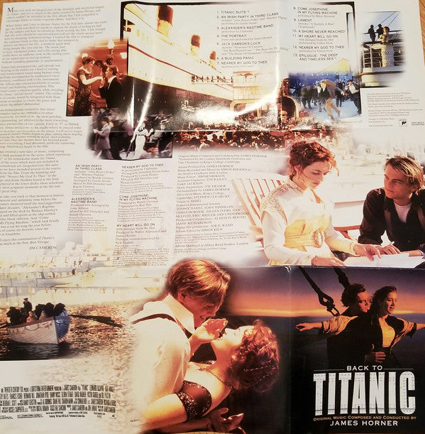 James Horner : Back To Titanic (Music From The Motion Picture) (CD, Album)