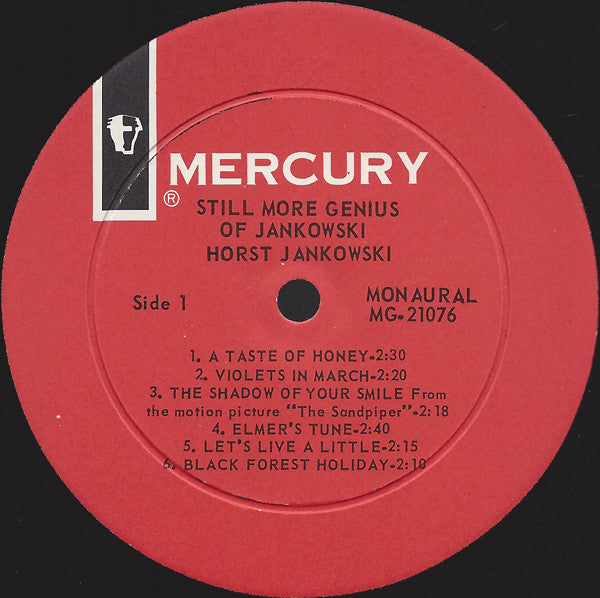 Horst Jankowski : Still More Genius Of Jankowski (LP, Mono)