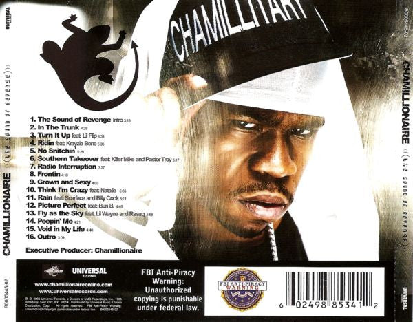 Chamillionaire : The Sound Of Revenge (CD, Album)
