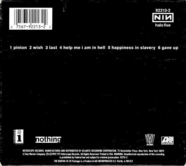 Nine Inch Nails : Broken (CD, EP, Tri)
