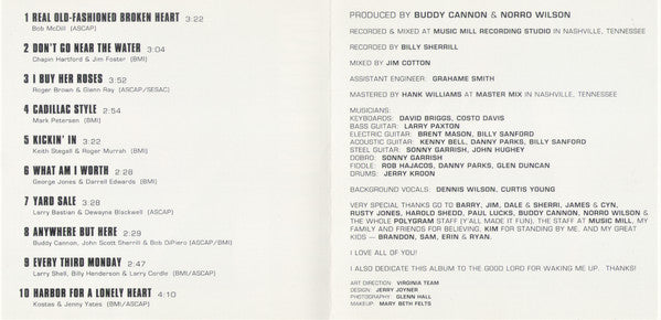 Sammy Kershaw : Don't Go Near The Water (CD, Album)