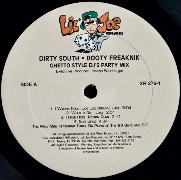 Various : Dirty South Booty Freaknik (2xLP, Comp)