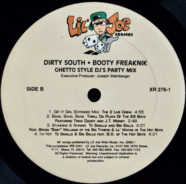 Various : Dirty South Booty Freaknik (2xLP, Comp)
