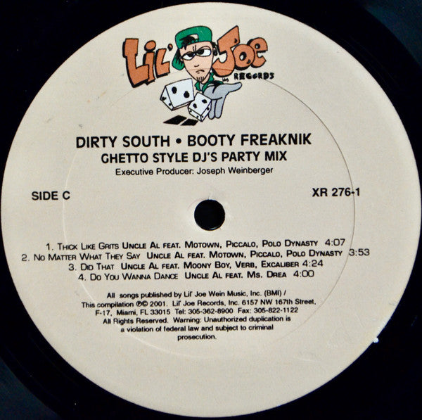 Various : Dirty South Booty Freaknik (2xLP, Comp)