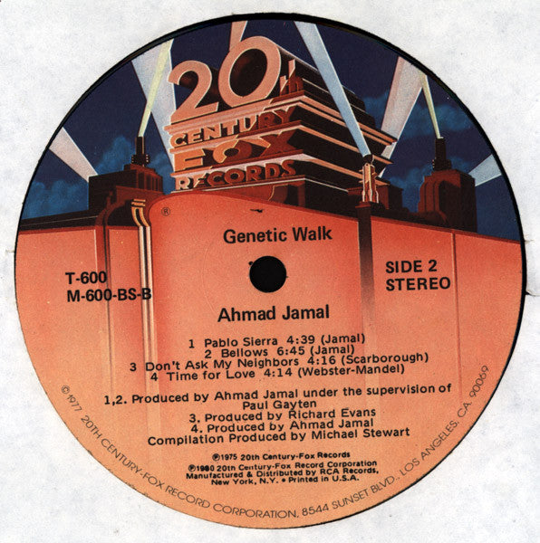 Ahmad Jamal : Genetic Walk (LP)