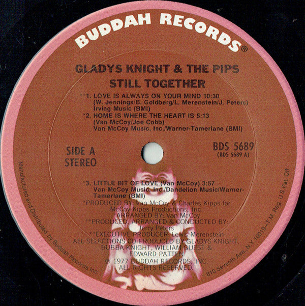 Gladys Knight And The Pips : Still Together (LP, Album)
