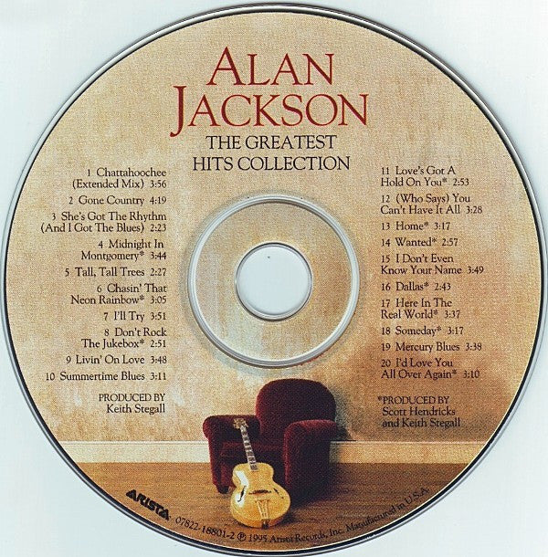 Alan Jackson (2) : The Greatest Hits Collection (CD, Comp)