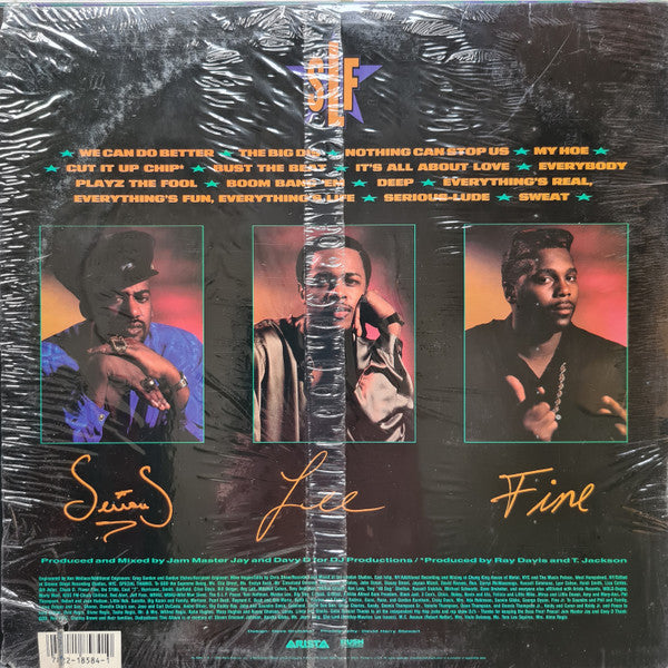 Serious-Lee-Fine : Nothing Can Stop Us (LP, Album)
