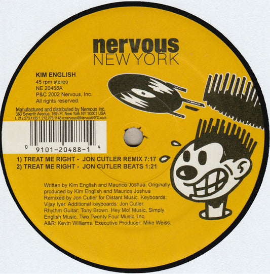Kim English : Treat Me Right (The Remixes) (12")