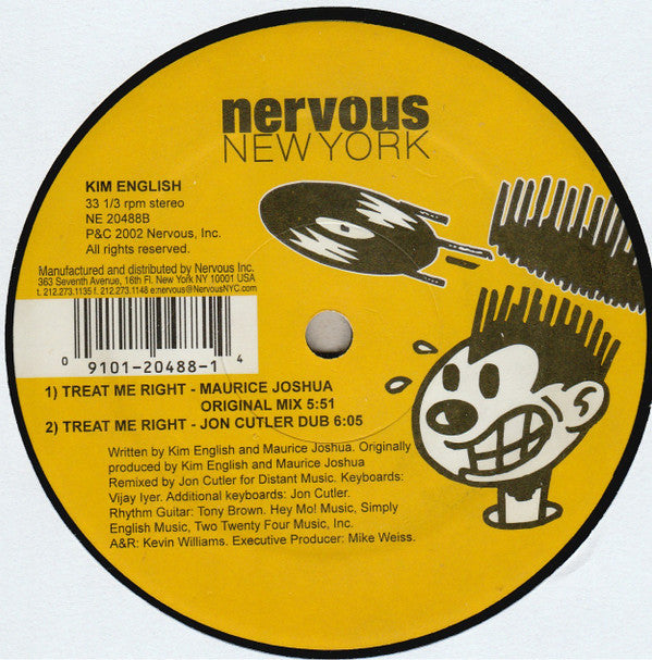 Kim English : Treat Me Right (The Remixes) (12")