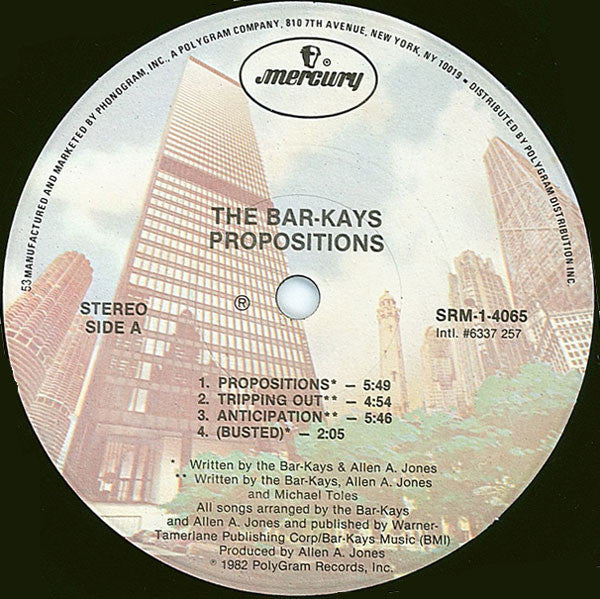 Bar-Kays : Propositions (LP, Album, 53)