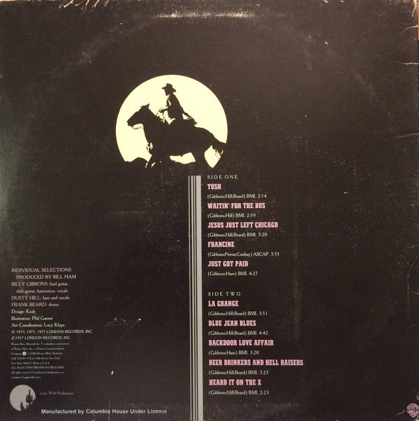 ZZ Top : The Best Of ZZ Top (LP, Comp, Club, RE)