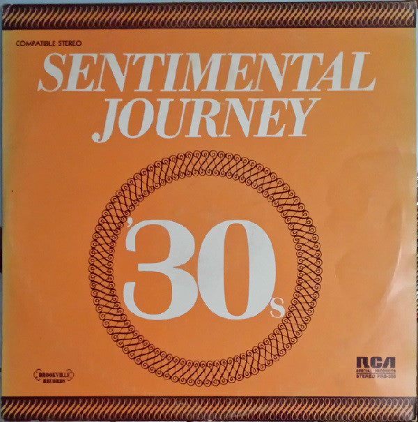Various : Sentimental Journey 30's 40's (2xLP, Comp)