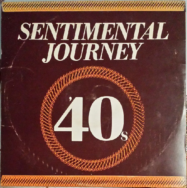 Various : Sentimental Journey 30's 40's (2xLP, Comp)