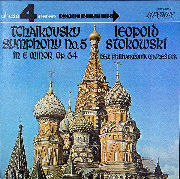 Leopold Stokowski, New Philharmonia Orchestra : Tchaikovsky Symphony No. 5 In E Minor, Op. 64 (LP, Gat)