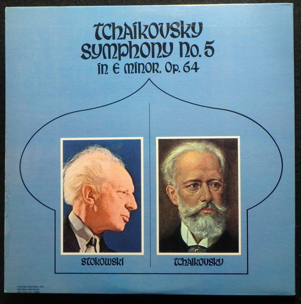Leopold Stokowski, New Philharmonia Orchestra : Tchaikovsky Symphony No. 5 In E Minor, Op. 64 (LP, Gat)
