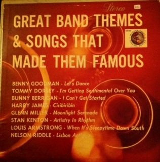 Various : Great Band Themes And Songs That Made Them Famous (LP, Comp)