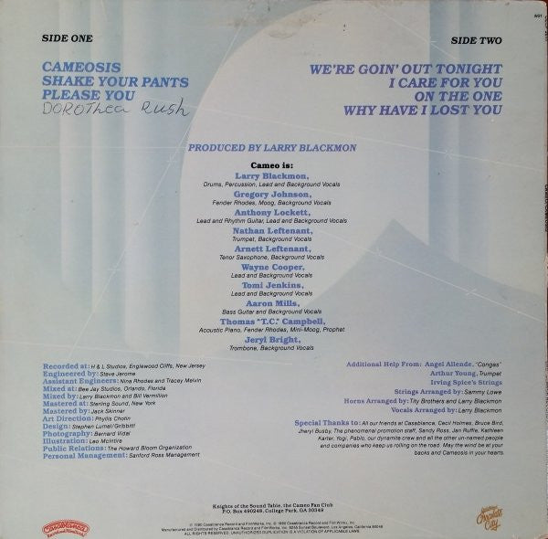 Cameo : Cameosis (LP, Album, 72 )