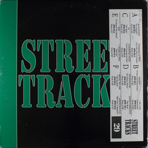 Various : Street Tracks 29 (3x12", Comp, Promo)