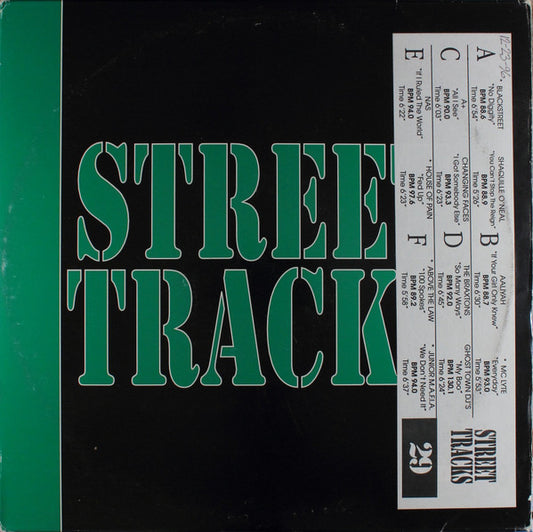 Various : Street Tracks 29 (3x12", Comp, Promo)