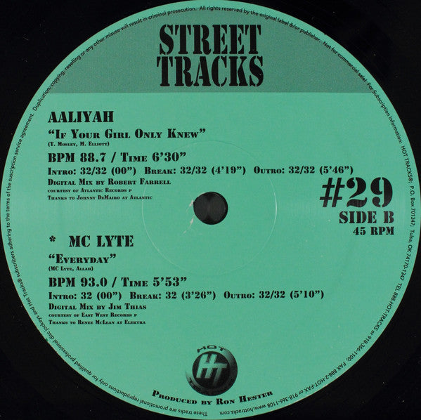 Various : Street Tracks 29 (3x12", Comp, Promo)