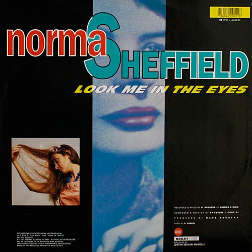Norma Sheffield : Look Me In The Eyes (12")