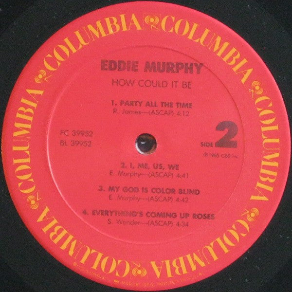 Eddie Murphy : How Could It Be (LP, Album, Car)