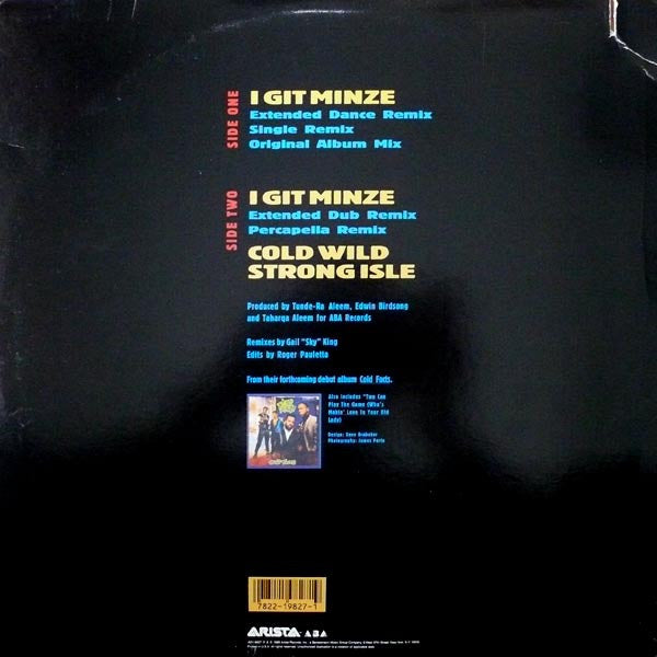 Too Nice : I Git Minze (12")