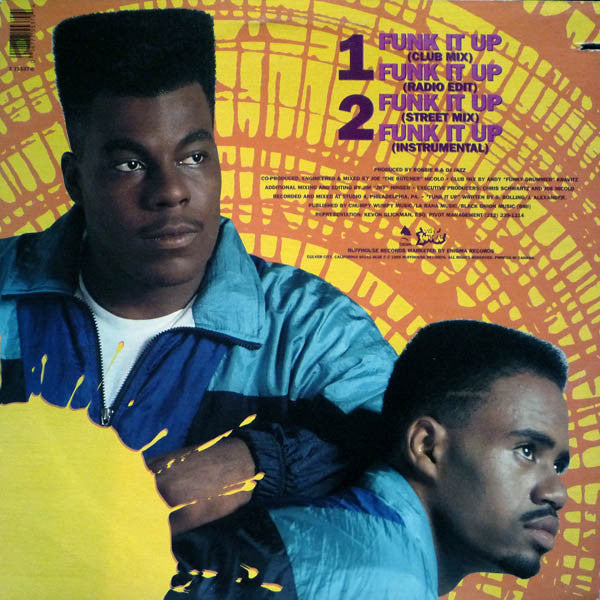 Robbie B And DJ Jazz : Funk It Up (12")