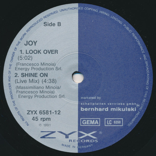 Joy Garrison : Shine On (12", Maxi)