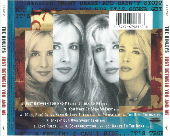 The Kinleys : Just Between You And Me (HDCD, Album)