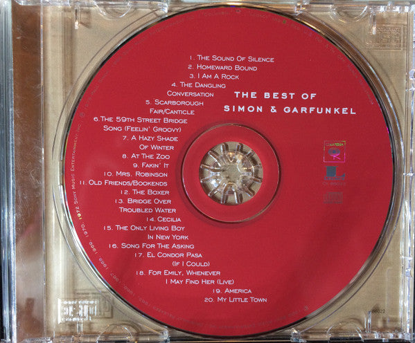 Simon & Garfunkel : The Best Of Simon & Garfunkel (CD, Comp, Club, RM)