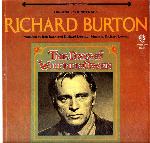 Richard Burton (2) / Richard Lewine : The Days Of Wilfred Owen (Original Soundtrack) (LP, Album)