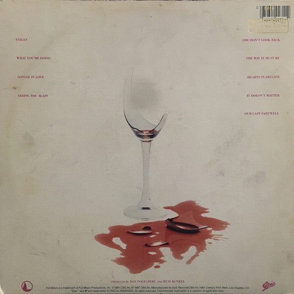 Dan Fogelberg : Exiles (LP, Album)