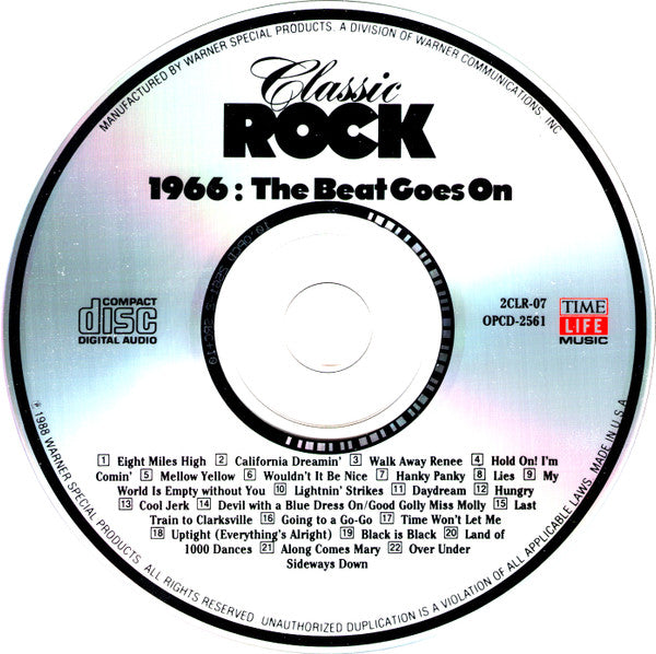 Various : Classic Rock 1966: The Beat Goes On (CD, Comp)