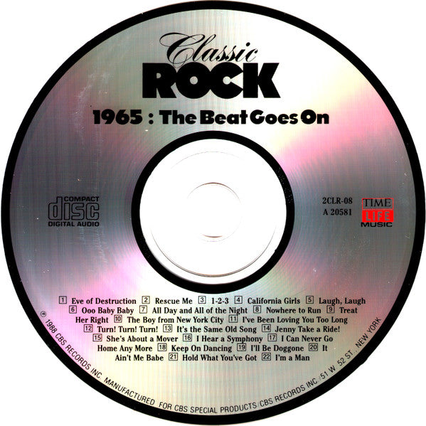 Various : Classic Rock 1965: The Beat Goes On (CD, Comp)