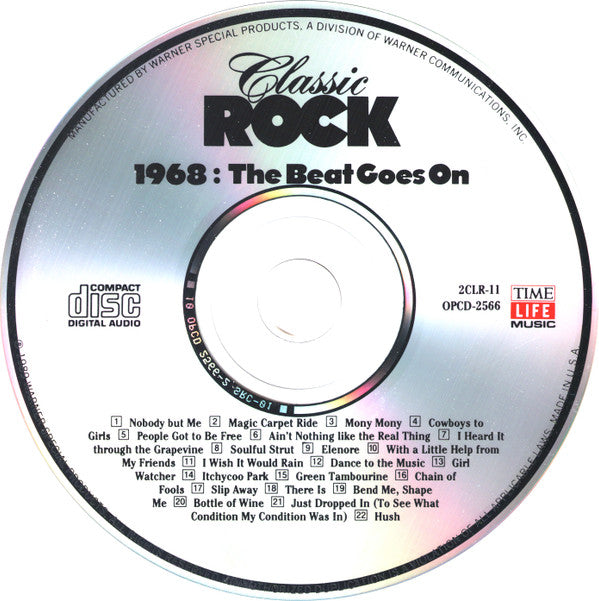Various : Classic Rock 1968: The Beat Goes On (CD, Comp)