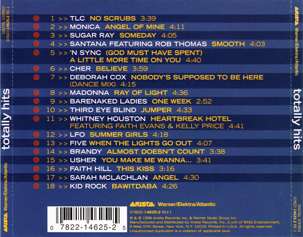 Various : Totally Hits (CD, Comp)